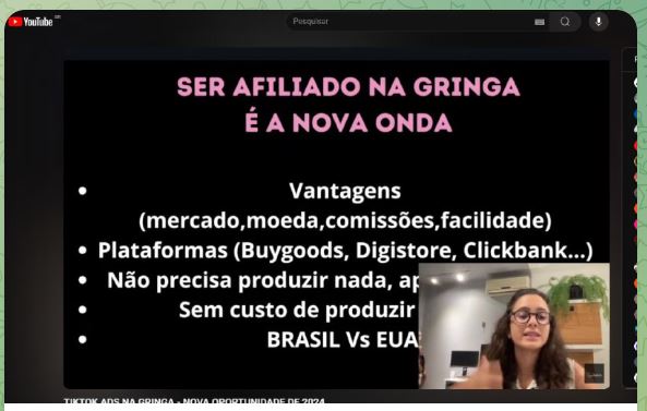 TIKTOK ADS NA GRINGA - MARJORIE CAPOBIANCO